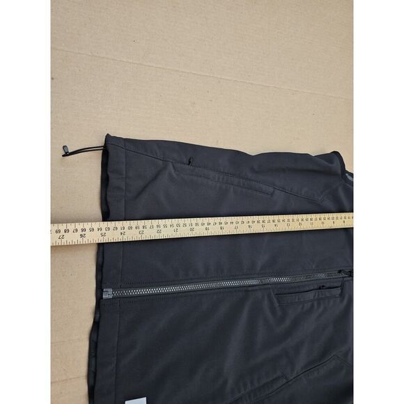 helly hansen Vest Men’s Small Gray Fleece Lined Soft shell Vest Company Logo - Picture 6 of 11